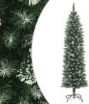 vidaXL Brad de Craciun artificial slim cu suport, 120 cm, PVC GartenMobel Dekor (345164)