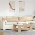 vidaXL Perne pentru canapea 2 pcs Crem 145 x 40 cm tesatura GartenMobel Dekor (42013858)