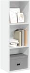 vidaXL Biblioteca, alb, 40x30x114 cm, lemn prelucrat GartenMobel Dekor (857867) Biblioteca
