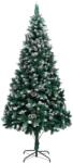 vidaXL Brad de Craciun artificial cu conuri brad si zapada alba 210 cm GartenMobel Dekor (321017)