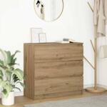 vidaXL Bufeta Stejar Artisan 80x35x76 cm Lemn prelucrat GartenMobel Dekor (861741) Comoda