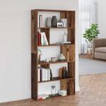 vidaXL Dulap pentru carti Lemn vechi 80 x 24 x 159 cm Lemn compozit GartenMobel Dekor (8003710) Biblioteca