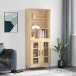 vidaXL Dulap înalt, stejar sonoma, 69, 5x34x180 cm, lemn compozit GartenMobel Dekor (3189312) Comoda