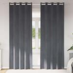 vidaXL Perdele opace 2 pcs Gri deschis 140 x 245 cm Catifea GartenMobel Dekor (4107286)