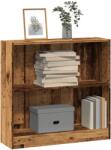 vidaXL Biblioteca, lemn vechi, 80x24x76 cm, lemn prelucrat GartenMobel Dekor (857833) Biblioteca
