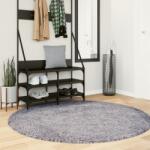 vidaXL Covor pufos cu fire înalte, albastru modern, Ø 200 cm GartenMobel Dekor (375335) Covor