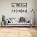 vidaXL Covor HUARTE, fir scurt, moale si lavabil, roz pudra, 160x160cm GartenMobel Dekor (375154) Covor