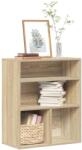 vidaXL Biblioteca, stejar Sonoma, 60x30x71, 5 cm, lemn prelucrat GartenMobel Dekor (860312) Biblioteca