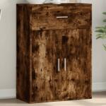 vidaXL Servanta, stejar fumuriu, 60x30x84 cm, lemn compozit GartenMobel Dekor (840496) Comoda