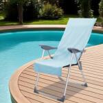 vidaXL Prosoape pentru scaune de exterior 2 pcs Verde 130 x 60 cm GartenMobel Dekor (42011510) Prosop