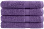 vidaXL Prosoape de sauna premium SOLUND 4 buc. violet 80x200 cm 600gsm GartenMobel Dekor (137363) Prosop