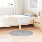 vidaXL Covor Shaggy Antiderapant Gri 90 x 90 cm PP GartenMobel Dekor (4019780) Covor