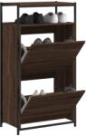 vidaXL Pantofar, stejar maro, 60x34x112 cm, lemn compozit GartenMobel Dekor (840033) Pantofar