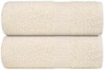 vidaXL Prosoape de sapun 2 buc crema 30x30 cm 360 g/m2 100% bumbac GartenMobel Dekor (136992) Prosop