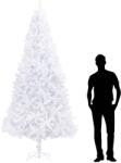 vidaXL Brad de Craciun artificial, alb, 300 cm GartenMobel Dekor (284292)