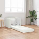 vidaXL Pat canapea 60cm Alb Piele artificiala GartenMobel Dekor (4106636) Canapea