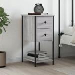 vidaXL Noptiera, gri sonoma, 32x42x70 cm, lemn compozit GartenMobel Dekor (826099)