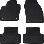 vidaXL Covor pentru masina 4 pcs Negru Cauciuc GartenMobel Dekor (42029077)