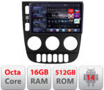 Edotec Navigatie Android Mercedes ML W163 1998-2005 QLED 2K, 16GB RAM, 512GB (kit-w163+EDT-E809-2K)