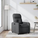 vidaXL Fotoliu rabatabil, gri închis, material textil GartenMobel Dekor (374198)