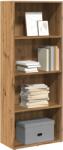vidaXL Biblioteca, stejar artizanal, 60x30x152 cm, lemn prelucrat GartenMobel Dekor (857916) Biblioteca