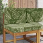 vidaXL Perna pentru canapea de exterior 2 pcs Design cu frunze GartenMobel Dekor (900724)