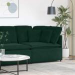 vidaXL Modul modular de colt pentru canapea cu perne 100 cm GartenMobel Dekor (4104461) Canapea
