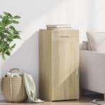 vidaXL Dulap, stejar sonoma, 40x42, 5x93 cm, lemn prelucrat GartenMobel Dekor (846280) Comoda