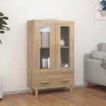 vidaXL Dulap înalt, stejar sonoma, 70x31x115 cm, lemn compozit GartenMobel Dekor (812549) Comoda