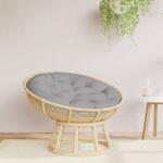 vidaXL Perna rotunda gri, Ø 100 x11 cm, tesatura Oxford GartenMobel Dekor (361963)