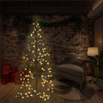 vidaXL Brad Craciun conic, 160 LED-uri, interior & exterior, 78x120 cm GartenMobel Dekor (51005)