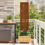 vidaXL Panou Decorativ de Gradina Ruginit 32 x 140 cm GartenMobel Dekor (876230)