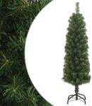vidaXL Brad de Craciun artificial slim cu suport, verde, 120 cm, PVC GartenMobel Dekor (328480)
