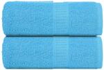 vidaXL Prosoape de sapun 2 buc Turcoaz 30x30 cm 360 g/m2 100% bumbac GartenMobel Dekor (136968) Prosop