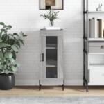 vidaXL Servanta, gri sonoma, 34, 5x34x90 cm, lemn compozit GartenMobel Dekor (828810) Comoda