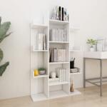 vidaXL Biblioteca, alb, 86x25, 5x140 cm, PAL GartenMobel Dekor (808900) Biblioteca