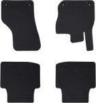 vidaXL Covor pentru masina 4 pcs Negru Cauciuc GartenMobel Dekor (42029080)