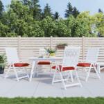 vidaXL Perne de scaun, 4 buc. , rosu, 40x40x7 cm, textil oxford GartenMobel Dekor (361469)