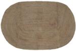 vidaXL Covor Natural si Negru 300 x 300 cm Iuta GartenMobel Dekor (42010640) Covor