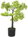 vidaXL Bonsai chiparos artificial cu ghiveci, verde, 60 cm GartenMobel Dekor (336319)