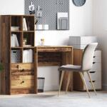 vidaXL Birou Lemn vechi 70 x 40 x 76 cm Lemn compozit GartenMobel Dekor (869384)