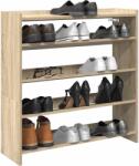 vidaXL Pantofar, stejar sonoma, 80x25x81 cm, lemn prelucrat GartenMobel Dekor (859907) Pantofar