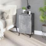 vidaXL Noptiera, gri beton, 40x35x70 cm, lemn prelucrat GartenMobel Dekor (819652)