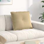 vidaXL Perna pentru spate Gri Verde 60 x 50 cm Tesatura din corduroy GartenMobel Dekor (42014697)