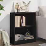vidaXL Biblioteca, negru, 60x24x76 cm, lemn compozit GartenMobel Dekor (800856) Biblioteca
