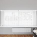 vidaXL Cortina din Dantela cu perdele Alb 180 x 300 cm Poliester GartenMobel Dekor (4107779)