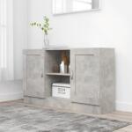 vidaXL Servanta, gri beton, 120 x 30, 5 x 70 cm, PAL GartenMobel Dekor (802781) Comoda