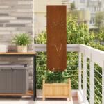 vidaXL Panou Decorativ de Gradina Ruginit 32 x 140 cm GartenMobel Dekor (876237)