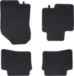 vidaXL Covor pentru masina 4 pcs Negru Cauciuc GartenMobel Dekor (42029097)