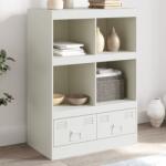 vidaXL Dulap înalt, alb, 67x39x95 cm, otel GartenMobel Dekor (841804) Comoda